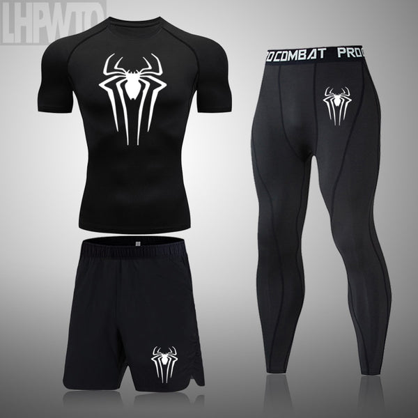 Conjunto de Roupas para Academia Spider Man