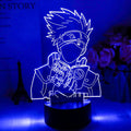 Luminárias 3D do - Tema Naruto -