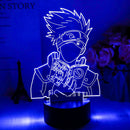 Luminárias 3D do - Tema Naruto -