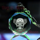 Chaveiro de Cristal Luminoso