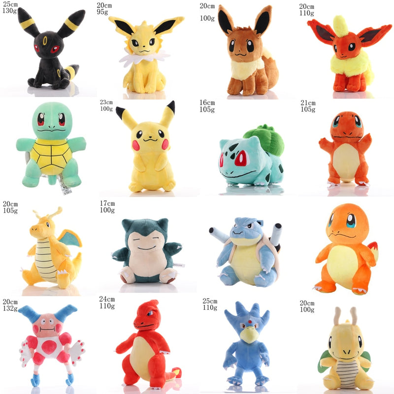 Coleção Iniciais - Pelúcias Pokémon – CostaGeek