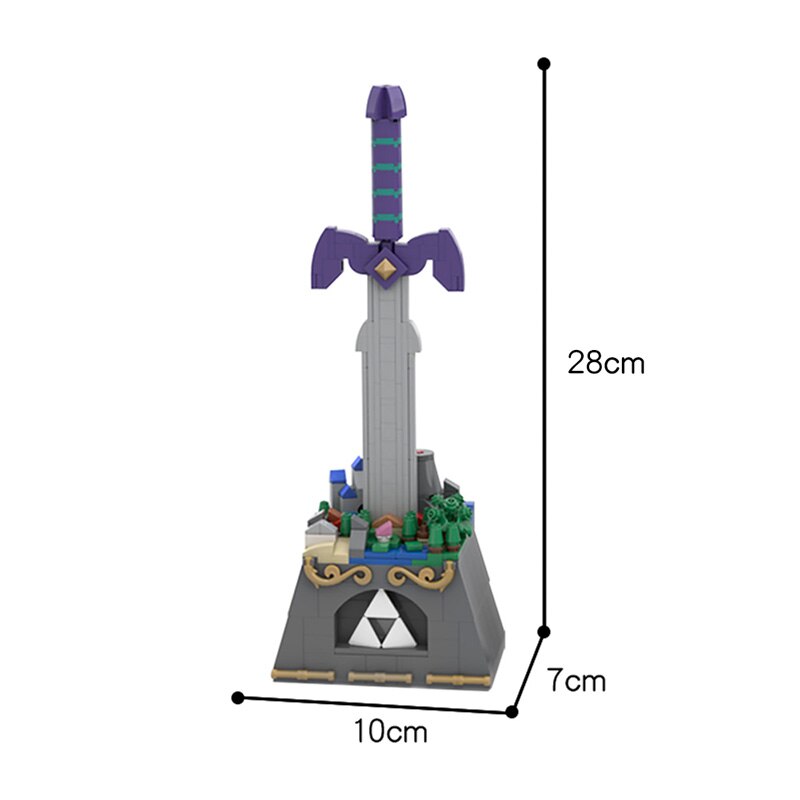 Coleção de Lego Zelda Breath of The Wild