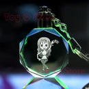 Chaveiro de Cristal Luminoso