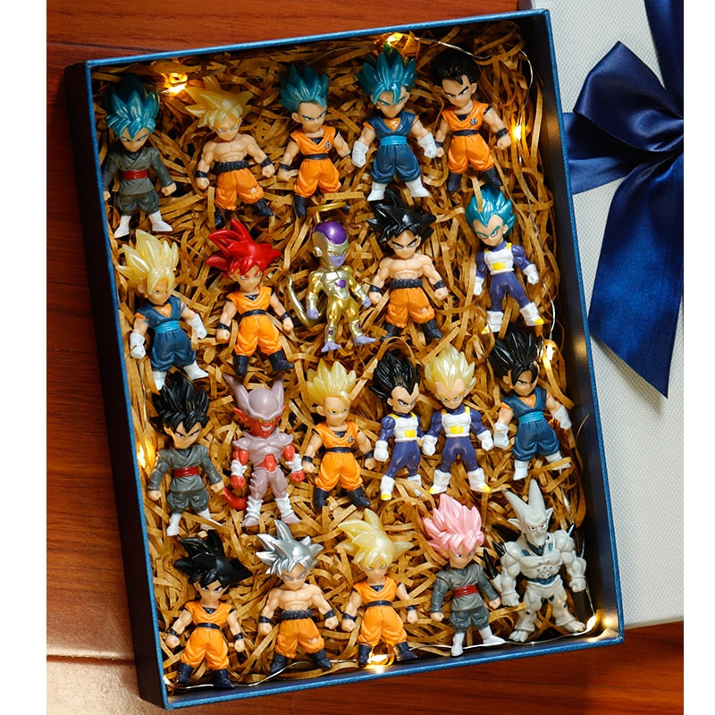 Lote de Miniaturas Dragon Ball - Linha WCF