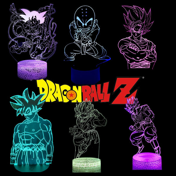 Luminárias Épicas Dragon Ball Z