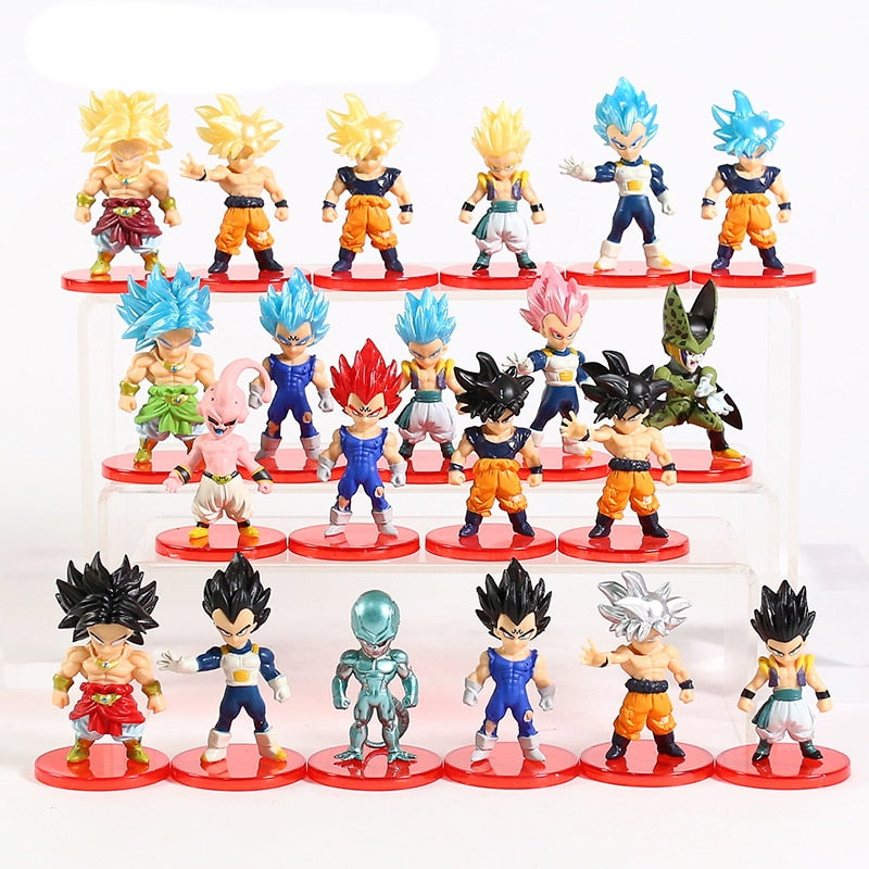 👺 Lote De Miniaturas Dragon Ball - Linha WCF | Para Revenda! 💰 ...