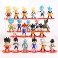 Lote de Miniaturas Dragon Ball - Linha WCF