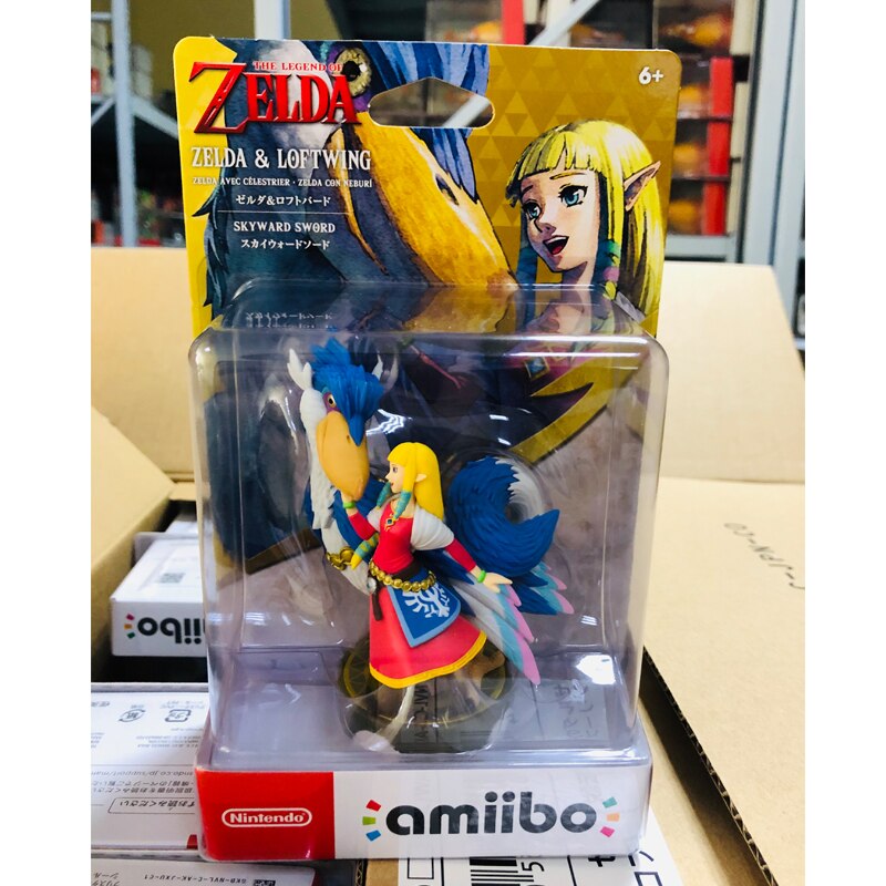 Amiibo de Zelda e Pássaro