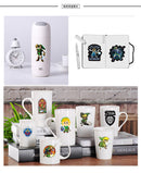 Lote com 50Un de Adesivos Zelda Sticks 100% Impermeável