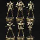 Miniaturas Metálicas dos 12 Cavaleiros de Ouro Cavaleiros do Zodíaco