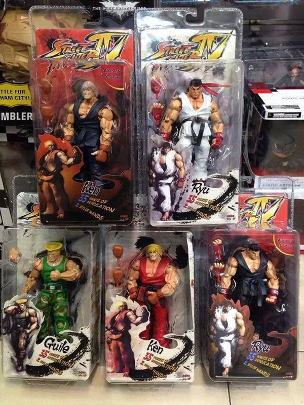 Action Figures Personagens Street Fighter