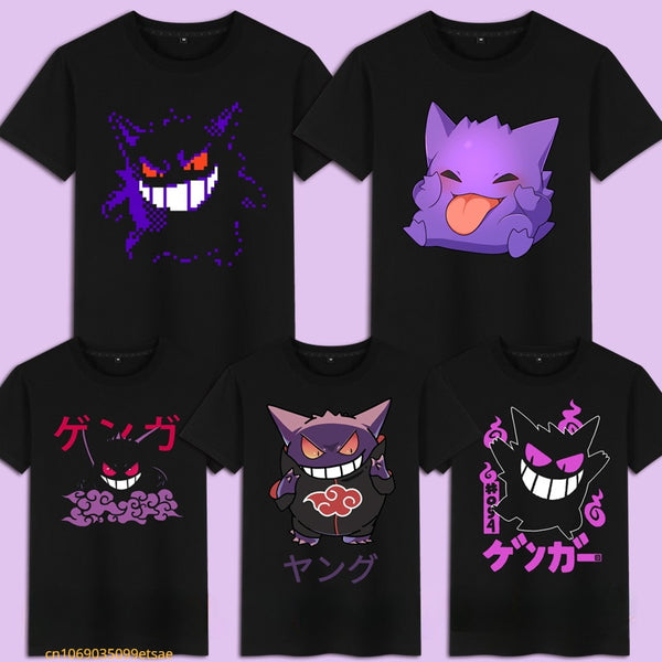 Coleção Camisas Gengar Pokemon