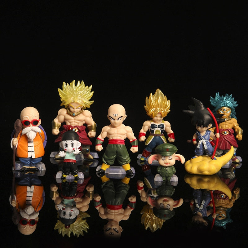 Lote de Miniaturas Dragon Ball - Linha WCF