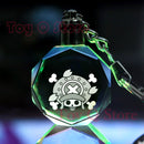 Chaveiro de Cristal Luminoso