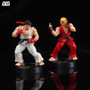 Miniaturas Ken e Ryu Street Fighter