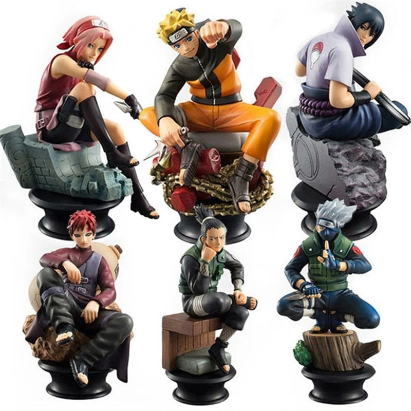 Lote Action Figures e Miniaturas Naruto | P/ Revenda