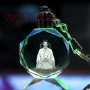 Chaveiro de Cristal Luminoso