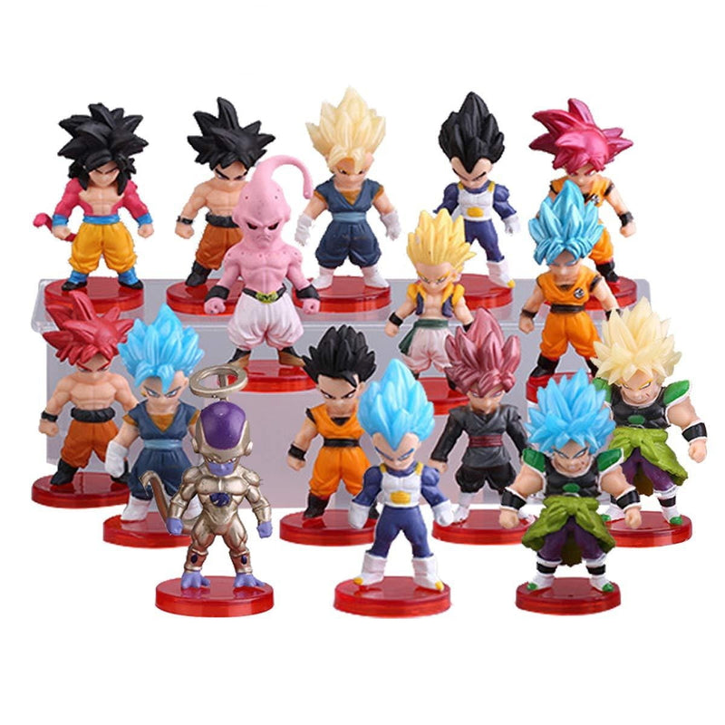 Lote de Miniaturas Dragon Ball - Linha WCF