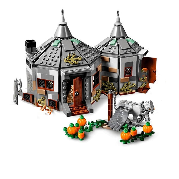 Lego com 496 Peças cabana do Harris Tema Harry Potter