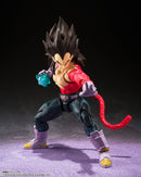 Action Figure Super Saiyan 4 Vegeta, Goku e Majin Boo