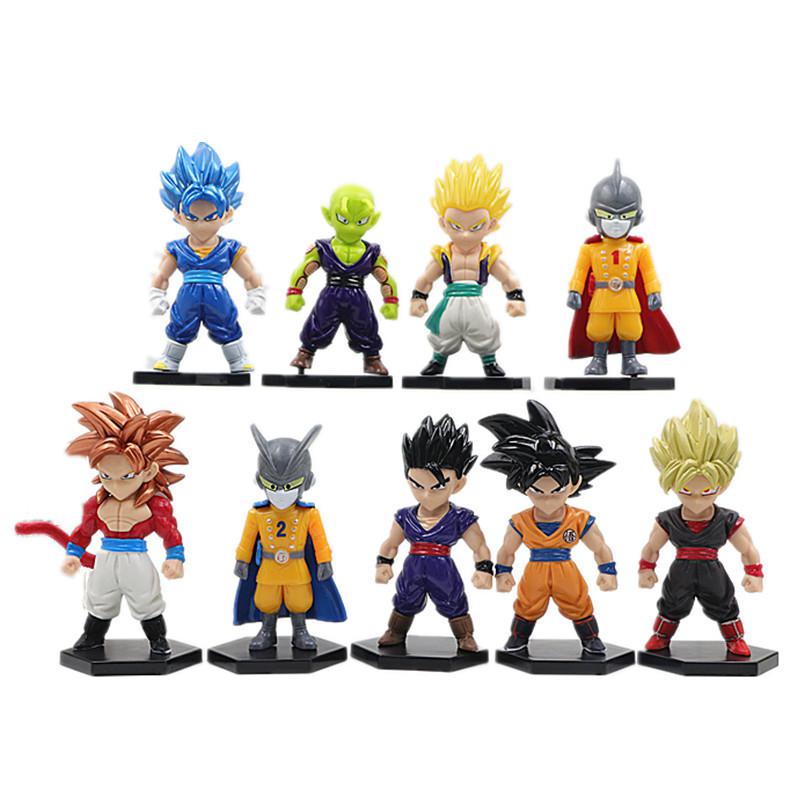 Lote de Miniaturas Dragon Ball - Linha WCF