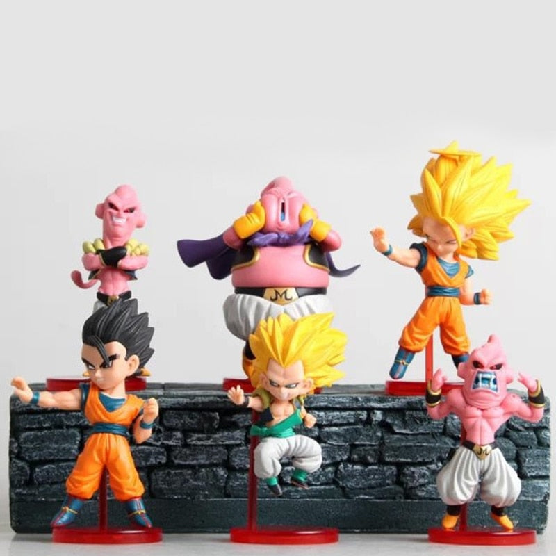 Lote de Miniaturas Dragon Ball - Linha WCF