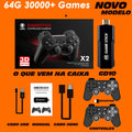 Game Retrô GD10 2023 | Chip Atualizado + Poder e 60 FPS + 1 Controle de Brinde + 2 E-books